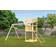 Karibu Akubi Knights Castle Lion Grid Ramp & Double Swing