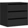 vidaXL 852844 Black Chest of Drawer 60x58cm