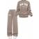 Shein pcsSet Tween Girls Oversized Casual Letter Print Long Sleeve Crew Neck Sweatshirt And Sweatpants Set