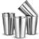 Stainless Steel Beer Glass 35cl 6pcs