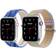 Waloo Bling And Shiny Brilliance Bands for Apple Watch 38/40/41mm 2-Pack