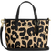 Coach City Mini Tote Bag With Leopard Print - Gold/Leopard Multi