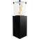 Kratki Patio Gas Heater for Terraces 10W - Black