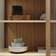 ferm LIVING Reed Natural Oak Glass Cabinet 70x155cm