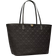 Tory Burch T Monogram Zip Tote - Black