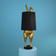 WERNS Hiding Bunny Black/Gold Tischlampe 74cm