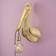 WERNS Pelikan Pelikanus Gold Wall light