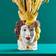 WERNS Sicilian Female Bust Isabetta Multicolor Vase 27.5cm