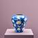 WERNS Margarita M Blue/White/Yellow Vase 30cm