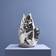 WERNS Fish Blubb Silver Prydnadsfigur 44cm