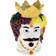 WERNS Sicilian Male Bust Moro Multicolour Vas 28.5cm