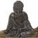 Alexandra House Living Buddha Grey/Brown Dekorationsfigur 19cm