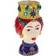 WERNS Sicilian Female Bust Red/Yellow Vase 35.5cm