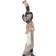 Alexandra House Living African Lady White/Golden Figurine