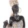 Alexandra House Living African Lady White/Golden Prydnadsfigur