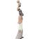 Alexandra House Living African Lady White/Golden Prydnadsfigur
