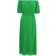 Quiz Chiffon Pleated Midi Dress - Green