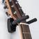 Shein pc Black Metal Wall Mount Guitar Hanger With Adjustable Hook Spacing