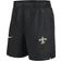 Nike Men's Black New Orleans Saints Blitz Victory Performance Shorts Black