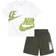 Nike Baby Sportswear Club Specialty French Terry Shorts Set - Cargo Khaki (66L775-F84)