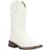 Roper Little Kid's Galore Glitter Square Toe Cowboy Boots - White