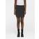 Object Tailored Mini Skirt With Notch Front - Gray
