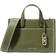 Michael Kors Gigi Small Topstitched Leather Messenger Bag - Smokey Olive