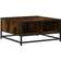 vidaXL Engineered Wood Smoked Oak Couchtisch 60.5x60.5cm