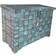 Alexandra House Living Iron Acacia Mango Blue Chest 130x86cm