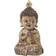 Alexandra House Living Buddha Brown/Gold Prydnadsfigur 23cm