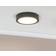 ValueLights Lacy Black Ceiling Flush Light ∅ 22.5cm