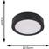ValueLights Lacy Black Ceiling Flush Light ∅ 22.5cm