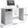 Stella Trading ADRIA White Writing Desk