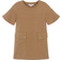 Chloe Kid's Milano Jersey Dress - Brown