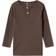 Name It Ribbed Long Sleeved Top - Bracken