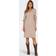 Only Onlkatia Midi-jurk - Lichtbeige