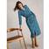 White Stuff Annie Organic Cotton Blend Shirt Dress, Blue/Multi