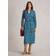White Stuff Annie Organic Cotton Blend Shirt Dress, Blue/Multi