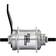 Sturmey Archer Duomatic S2C Bagnav Fodbremse Silver