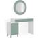 Vicco Vanity Desk White Mint Green Dressing Table 40x120cm