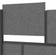 Luxor Workflow Modular Wall with Whiteboard Black/Gray/White Room Divider 70x48"