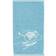 Arabia Moomin Winter 2024 Gästehandtuch Blau, Weiß (50x30cm)