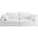 Latitude Run Down-Filled Modular Sectional White Sofa 80" 2 Seater