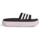 Adidas Adilette Platform - Core Black/Clear Pink