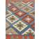 CarpetVista Kilim Ghashghai Mehrfarbig 82x114cm