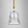 Waterford Lismore Bell Transparent Weihnachtsbaumschmuck