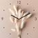 Euroart Wall Clock Natural Wanduhr 30cm