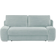 bobb Viannie De Luxe Blue Grey Sofa 210cm Zweisitzer