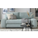 bobb Viannie De Luxe Blue Grey Sofa 210cm Zweisitzer