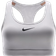 Nike Swoosh Medium Support Women's Padded Sports Bra - White/Stone Mauve/Black